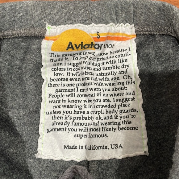Aviator Nation Bolt Sweatpants - Women’s Size Small - Picture 3 of 5